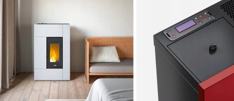 Piec Kocioł Cadel Spirit stalowy na pellet 5,2 kW Piec Kocioł Cadel Spirit stalowy na pellet 5,2 kW