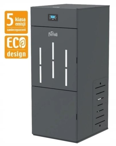 Piec, Kocioł Ferroli na pellet 12 kW + zasobnik 107 Piec, Kocioł Ferroli na pellet 12 kW + zasobnik 107