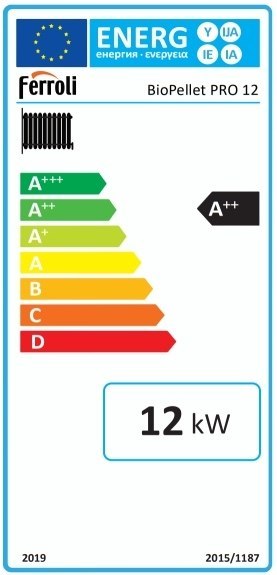 Piec, Kocioł Ferroli na pellet 12 kW + zasobnik 107 Piec, Kocioł Ferroli na pellet 12 kW + zasobnik 107