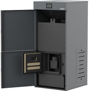 Piec Kocioł Ferroli premium na pellet 18 kW z płaszczem wodnym ZUM Piec Kocioł Ferroli premium na pellet 18 kW z płaszczem wodnym ZUM