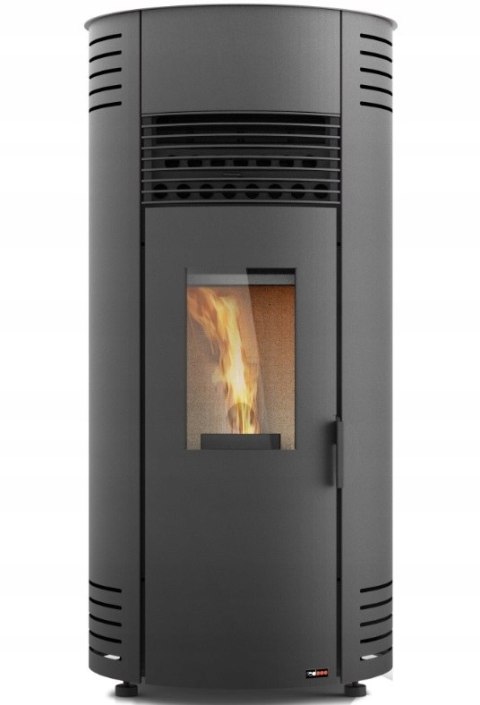 Piec piecyk na pellet REDPOD Indie 9 kW kolor czarny z nadmuchem kanałowy Piec piecyk na pellet REDPOD Indie 9 kW kolor czarny z nadmuchem kanałowy