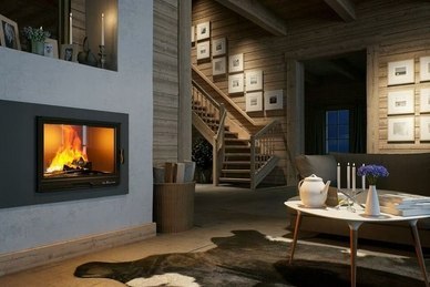 Wkład kominkowy z płaszczem wodnym Wenecja 14 kW Nordflam Wkład kominkowy z płaszczem wodnym Wenecja 14 kW Nordflam