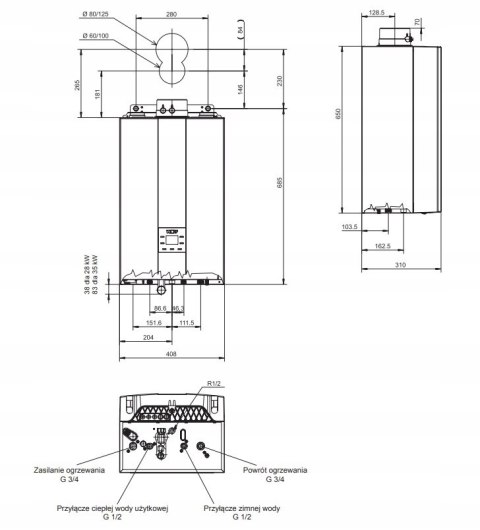 ZESTAW Wolf FGB-K-28 | MODUŁ BM-2 | PODSTAWA ZESTAW Wolf FGB-K-28 | MODUŁ BM-2 | PODSTAWA