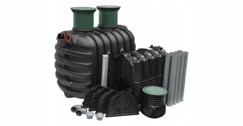 Oczyszczalnia przydomowa zestaw z komorami rozsączającymi 3400L W-265TM