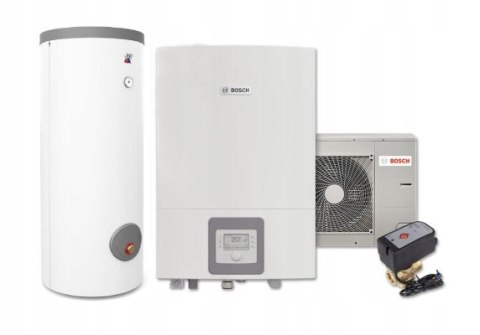 Pakiet MS Compress Power Pompa ciepła Bosch 3000 9,2 kW Wymiennik 250L Pakiet MS Compress Power Pompa ciepła Bosch 3000 9,2 kW Wymiennik 250L