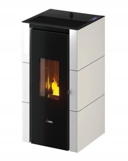 Piec na pellet Cadel Cristal 7,0 kW biały