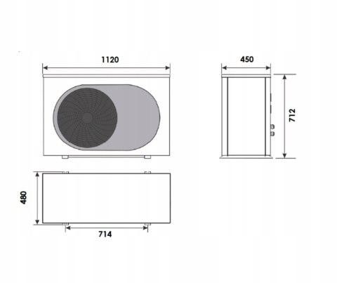 TERMET HEAT GOLD 9 DC POMPA CIEPŁA MONOBLOCK TPP9900.00.00.00/PL TERMET HEAT GOLD 9 DC POMPA CIEPŁA MONOBLOCK TPP9900.00.00.00/PL