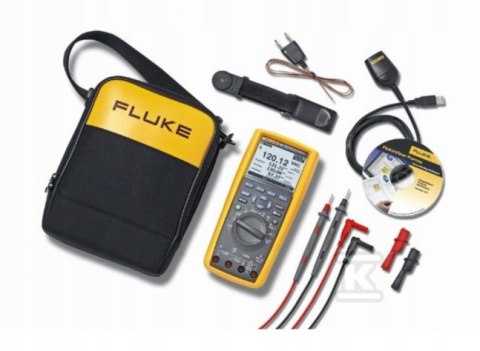 Multimetr przemysłowy TRUE-RMS FLUKE 289/FVF/EUR z oprogramowaniem, 3947812 Multimetr przemysłowy TRUE-RMS FLUKE 289/FVF/EUR z oprogramowaniem, 3947812