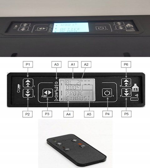 Piec Eva Calor stalowy na drewno, pellet 9 kW, AUTOMAT z pilotem Piec Eva Calor stalowy na drewno, pellet 9 kW, AUTOMAT z pilotem