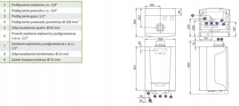 De dietrich Pakiet MCR3 Evo 24T/SR100 +smart tc De dietrich Pakiet MCR3 Evo 24T/SR100 +smart tc