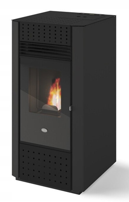 Piec Eva Calor Irma stalowy na pellet 9 kW czarny Piec Eva Calor Irma stalowy na pellet 9 kW czarny