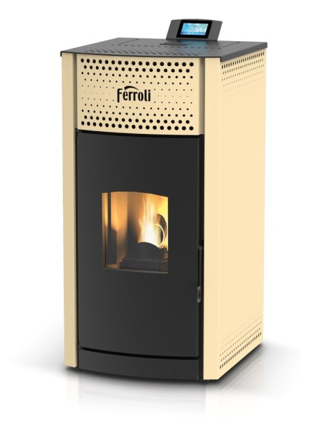 Piec, Kocioł Ferroli stalowy na pellet 12 kW Salerno Piec, Kocioł Ferroli stalowy na pellet 12 kW Salerno