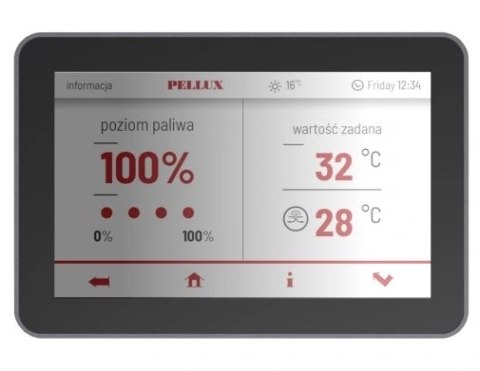 Piec Kocioł na pellet 12 kW Pellux Slim Piec Kocioł na pellet 12 kW Pellux Slim