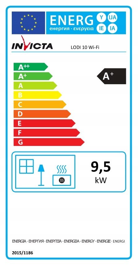 Piec Kocioł na pellet Lodi 10 KW czarny Piec Kocioł na pellet Lodi 10 KW czarny