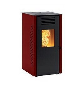 Piec na pellet Caminetti Montegrappa Piano 7 kW czerwony Piec na pellet Caminetti Montegrappa Piano 7 kW czerwony