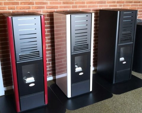 Piec, piecyk na pellet Eva Calor Karen 9 kW zbiornik 45 kg Piec, piecyk na pellet Eva Calor Karen 9 kW zbiornik 45 kg