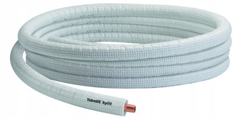 Rura miedziana Tubolit split SE 3/8" 9,52 mm grubość ścianki 1 mm 50 m Rura miedziana Tubolit split SE 3/8" 9,52 mm grubość ścianki 1 mm 50 m