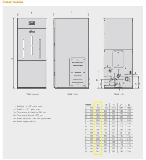 KOCIOŁ PIEC NA PELLET FERROLI (2,4/8,0 kW) Z PŁASZCZEM WODNYM ZUM KOCIOŁ PIEC NA PELLET FERROLI (2,4/8,0 kW) Z PŁASZCZEM WODNYM ZUM