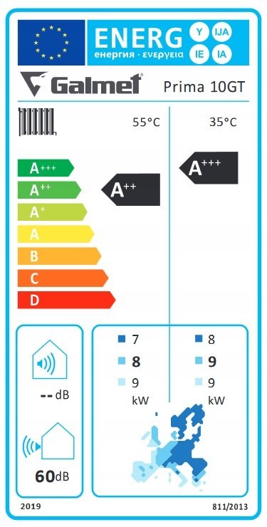 Pompa ciepła powietrzna monoblok Prima 10GT - 10 kW, 1 fazowa, 230 V hybryd Pompa ciepła powietrzna monoblok Prima 10GT - 10 kW, 1 fazowa, 230 V hybryd