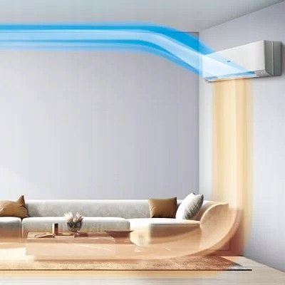 Klimatyzator ścienny Haier Serene Plus Black 2,6kW jednostka wewnętrzna