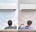 Klimatyzator ścienny Haier Serene Plus Black 2,6kW jednostka wewnętrzna