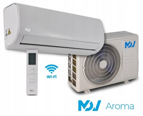 Klimatyzator ścienny z grzaniem MDV AROMA 2,6 kW z WiFi ZAF-09N8-E1