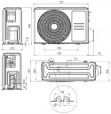 MDV Klimatyzator FROST 2,6/2,9 kW ZFR-09N8-A1