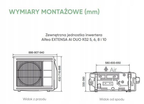 POMPA CIEPŁA Atlantic Extensa AI R32 10kW POMPA CIEPŁA Atlantic Extensa AI R32 10kW