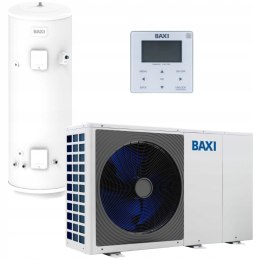 Pakiet BAXI - pompa ciepła AURIGA 8 M-A, monoblok + zbiornik ASHP250