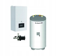 Pakiet kocioł gazowy kondensacyjny MCR4 24/AQUAvie 125 + XS90 De dietrich