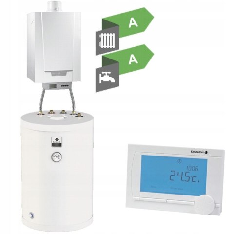 Piec De Dietrich jednofunkcyjny stalowy na gaz 24 kW 7716670100KIS