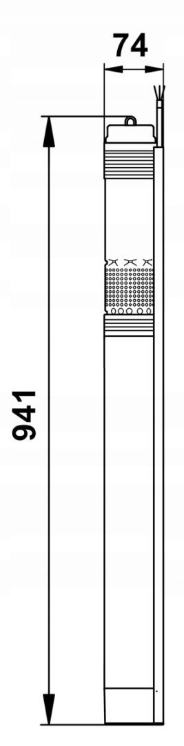 Pompa głębinowa SQE 5-70 1.85 kW 1x230 V 96510168 Pompa głębinowa SQE 5-70 1.85 kW 1x230 V 96510168