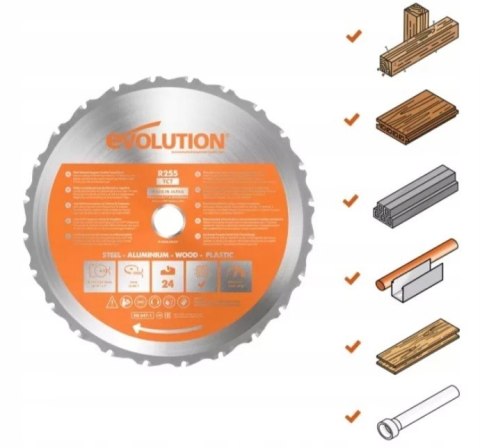 TARCZA UNIWERSALNA Evolution TCT 185 mm TARCZA UNIWERSALNA Evolution TCT 185 mm