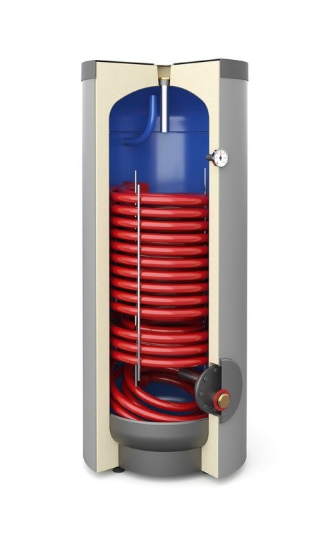 Wymiennik 500l MAXI SGW(S) z wężownicą, emaliowany Wymiennik 500l MAXI SGW(S) z wężownicą, emaliowany