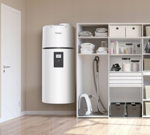 HAIER AQUA M8 ECO MINI POMPA CIEPŁA CWU Z ZASOBNIKIEM 82L 1KW HP80M8-9