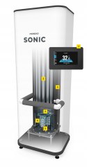 Kocioł Piec Soniczny PEREKO SONIC 15 kW Elektryczny LISTA ZUM
