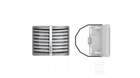 Nagrzewnica wodna HEATER CONDENS CR1 (10-30 kW) z konsolą obrotową