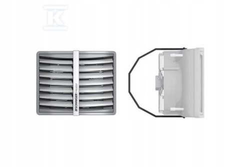 Nagrzewnica wodna HEATER CONDENS CR3 (20-70 kW) z konsolą obrotową