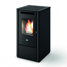 PIEC NA PELLET EVA CALOR Thelma 9 kW z nadmuchem czarny