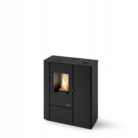PIEC NA PELLET Eva Calor Vale 8 kW z nadmuchem czarny