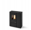 PIEC NA PELLET Eva Calor Vale 8 kW | z nadmuchem | czarny