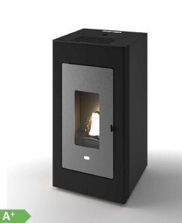 PIEC PIECYK KOMINEK NA PELLET Z PŁASZCZEM WODNYM LUISA HYDRO 11kW CZARNY
