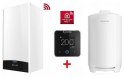 Pakiet Kocioł GENUS ONE SYSTEM 24 zasobnik BCH 120 termostat wi-fi Ariston