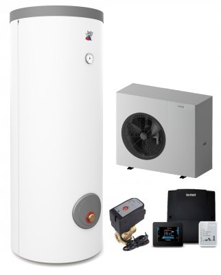 Pakiet MS Platinum 8 Pompa ciepła Heat 8 EVI/DC R32 Wymiennik 250L Zawór