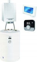 Pakiet Piec De Dietrich gaz 24 kW MCR3 Evo 24T/SR100 + iSense 7716670100IS