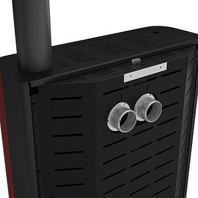 Piec na PELLET EVA CALOR DILETTA 10,5 kW Dostępne w 4 kolorach