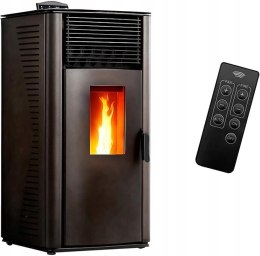 Piec na pellet Anita 12 kW Sannover czarny klasa A+