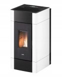 Piec na pellet Cadel Cristal Plus 9 kW biały Wi-Fi