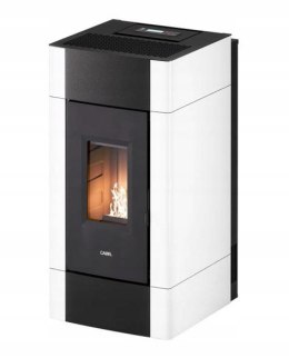 Piec na pellet Cadel Cristal Plus 9 kW biały Wi-Fi