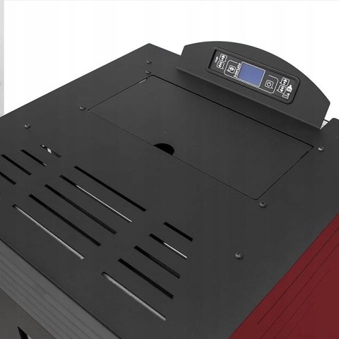 Piec na pellet California 8kw Italia klasa A+ bordowy